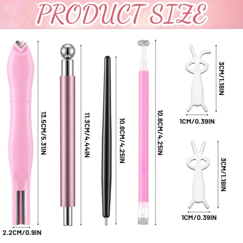 Cat Eye Nail Magnet Set - 6 Pcs Tool for Gel Polish Art