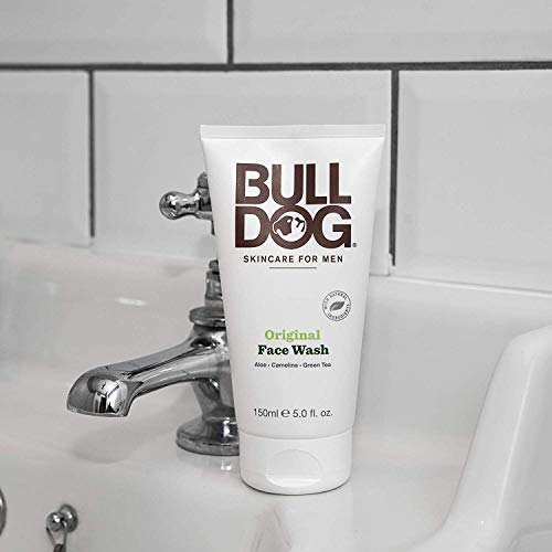 BULLDOG Mens Skincare and Grooming Face Scrub, original, 12.6 Ounce