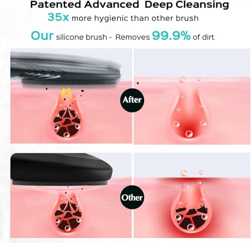 COSLUS FBS01 Facial Cleansing Brush - 5 Modes, Rechargeable