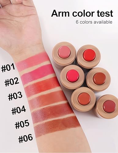 Matte Blush Stick - Creamy, Buildable, Long-Lasting Cheek Color