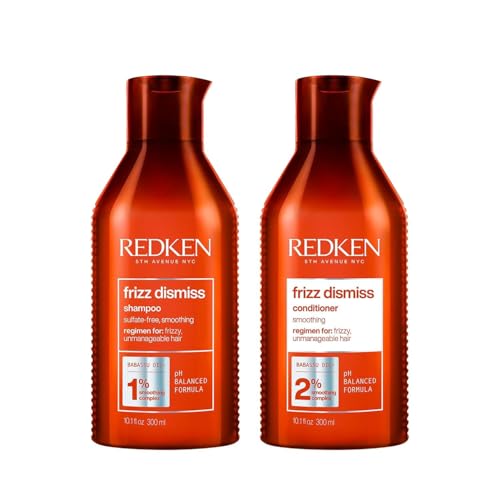 Redken Frizz Dismiss Shampoo & Conditioner Set for Frizzy Hair