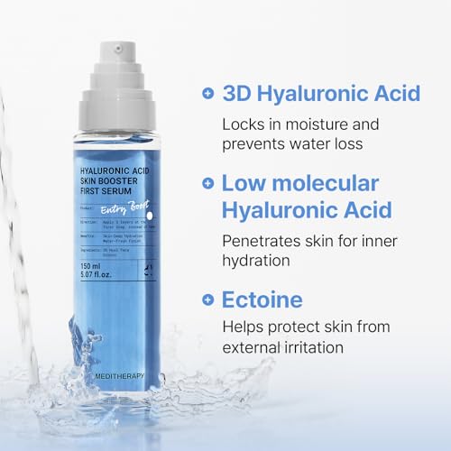 Hyaluronic Acid Serum 5.07 fl oz - Korean Glass Skin Hydrating Serum