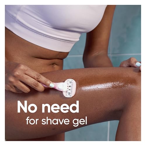 ComfortGlide Women's Razor Blade Refills with Shave Gel Bars - 8 Count