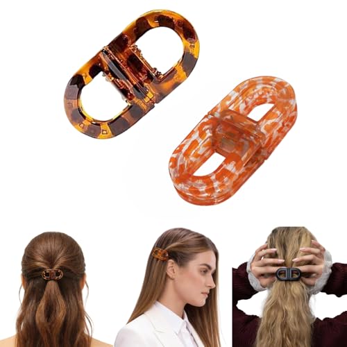 Strong Hold Magnetic Hair Clips - 2-in-1 Seamless Design for All Hair Types