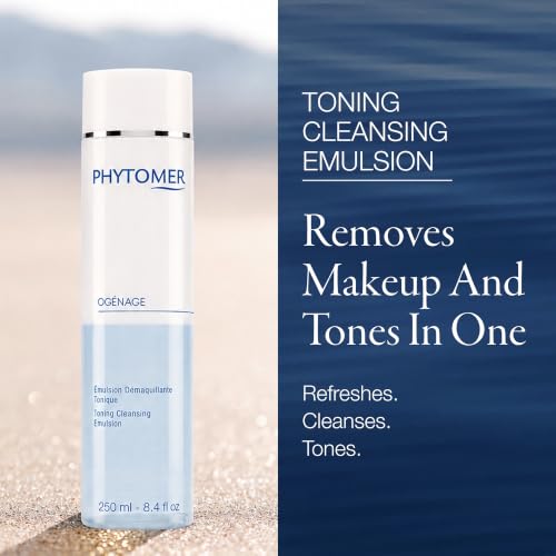 Phytomer Ogénage Face Toning Cleansing Emulsion - Gentle Marine Skincare, 250ml