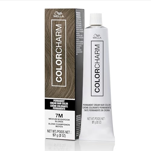 COLORCHARM Permanent Cream Hair Color - 100% Gray Coverage, Vegan