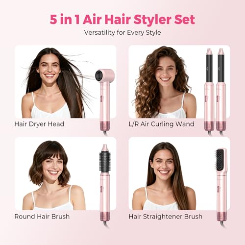 Atopskins 5-in-1 Hair Dryer Brush with Ionic Technology