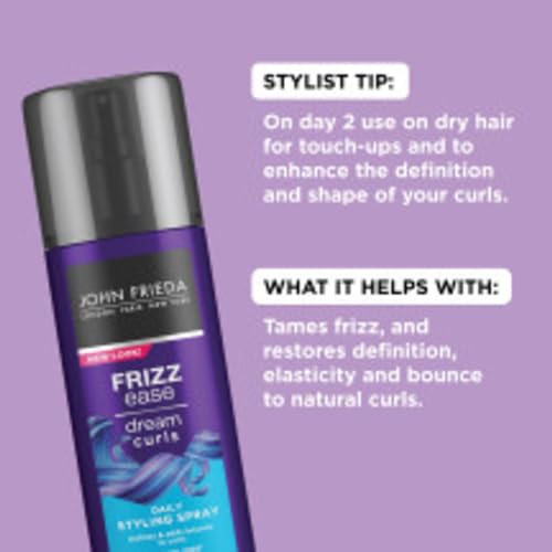 Frizz Ease Dream Curls Daily Styling Spray for Curly Hair - 6.7 Oz