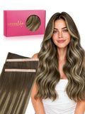 Tape In Hair Extensions 16" Remy Human Hair Balayage