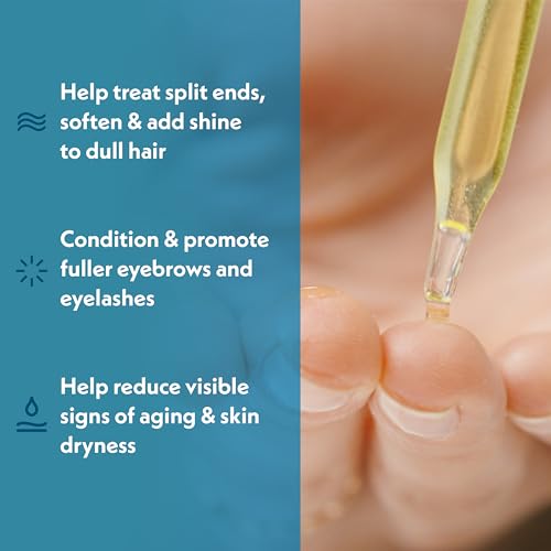 Eve Hansen Organic Castor Oil | Pure 2oz Carrier Oil for Hair, Skin, Eyelashes & Eyebrows