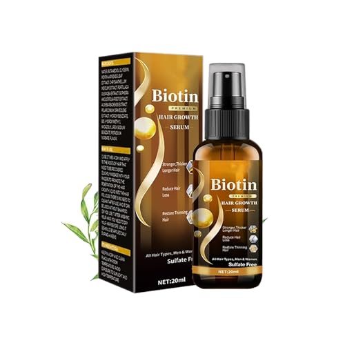 Biotin Hair Growth Serum with Ginseng & Ginger