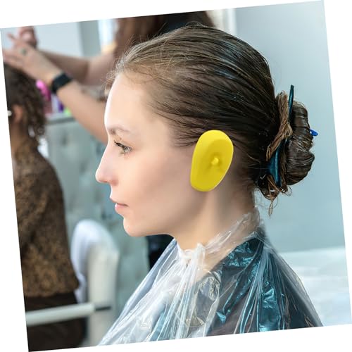 Silicone Ear Muffs for Hair Styling - 4 Pairs Reusable