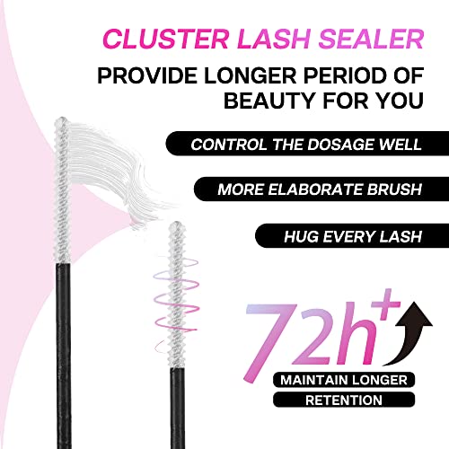 CALAILIS Cluster Lash Glue Kit - Strong Hold, Latex Free, 48-72 Hours