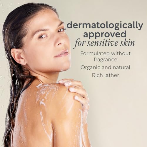 Certified Organic & All Natural Soap Bar, Moisturizing & Rejuvinating, Dermatologist Approved for Sensitive Skin, Unscented & 100% Palm Oil Free, 5.3oz