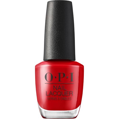 OPI Fall 2026 Nail Lacquer - Vodka & Caviar Bright Red Opaque Crème