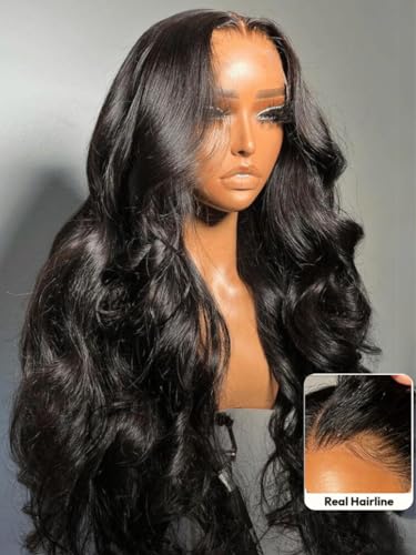 UNICE 5x5 HD Lace Closure Glueless Wig Human Hair Body Wave