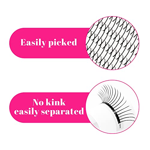 TDANCE Spikes Lash Extensions Matte Black 0.07 D Curl