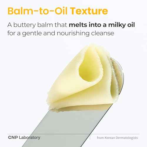 CNP Propolis Deepcerin Cleansing Balm - Soft Grinding Makeup Remover Balm, Buttery & Milky Texture, for Dry & Sensitive Skin, Korean Skincare