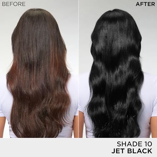 L'Oreal Paris Feria Permanent Hair Dye Kit - Jet Black, Multi-Faceted Color