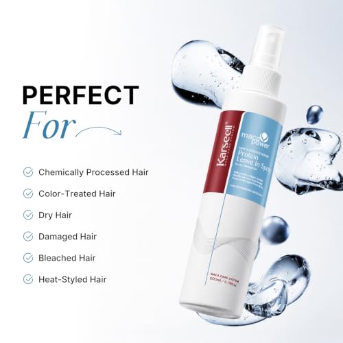 Karseell Leave-In Conditioner Spray 6.78oz | Protein Hair Repair