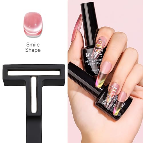 MIZHSE 9D Cat Eye Gel Nail Polish Nail Magnet Tool