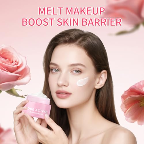 Rose Makeup Remover Balm | Gentle Cleansing for Sensitive Skin