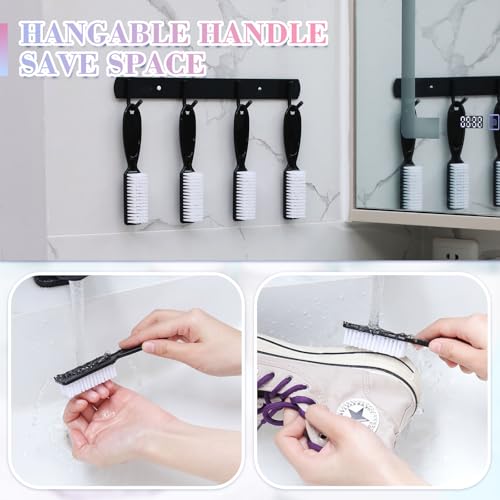 15 Nail Brushes with Grip Handle for Manicure & Pedicure Care