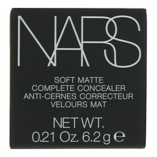 NARS Soft Matte Complete Concealer Chantilly - for fair skin with neutral undertones, Natural, 0.21 Ounce (Pack of 1), C-NA-062-03