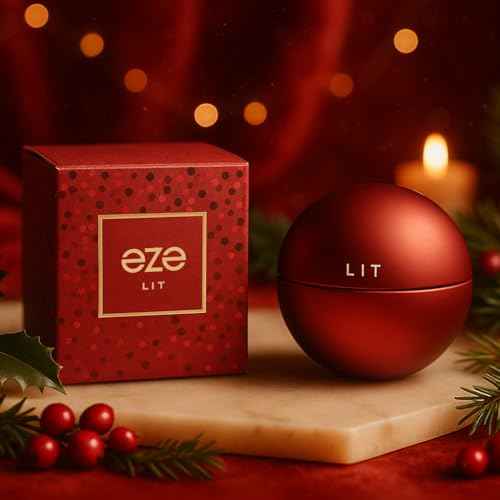 Eze Elevate LIT Eau de Parfum for Women 30ML | Long-Lasting Luxury Perfume | Raspberry & Sour Cherry Scent | Floral Jasmine & Violet | Warm Musk, Vanilla & Cashmeran Base | Premium Fragrance | EDP