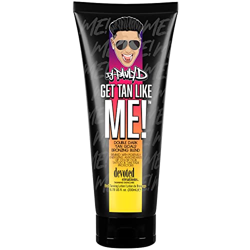 Devoted Creations DJ Pauly D Dark Tanning Lotion 6.78 oz