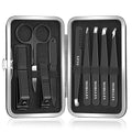 9-Piece Grooming Kit with Tweezers, Nail Clippers & Scissors