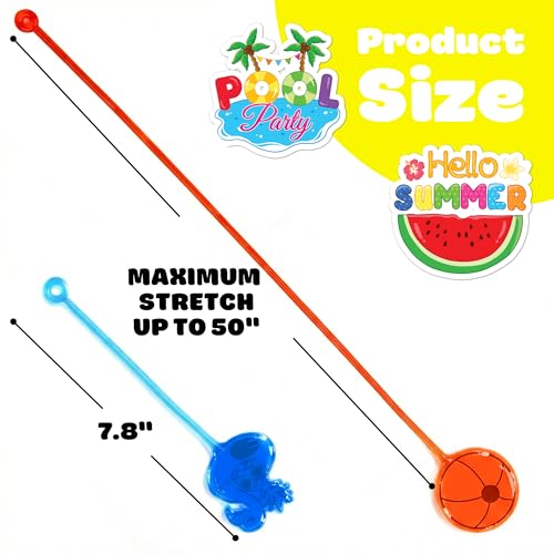 48Pc Summer Party Favors Kit - Stick Hands & Temporary Tattoos