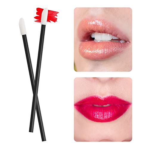 Vaincre 500PCS Disposable Lip Wands Applicators - Hygienic Makeup Tool