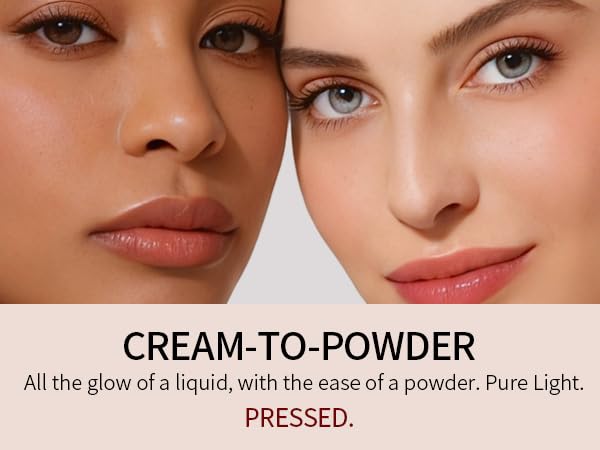 Cream Blush for Cheeks - Waterproof Pink Powder Makeup