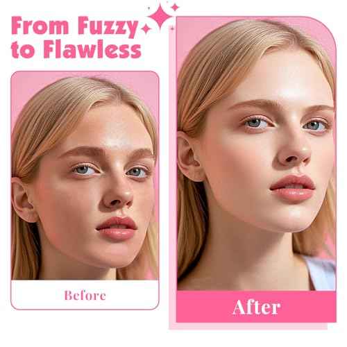 32 Count Face Razors for Women ? Dermaplane Razors & Eyebrow Razor Set, 24 Long + 8 Short Precision Blades, Facial Razor for Peach Fuzz, Hair Removal & Gentle Exfoliation (Clear)