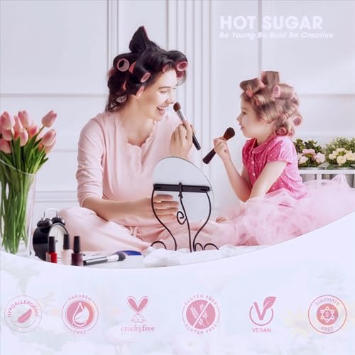 Hot Sugar Teen Makeup Kit with Case - 36 Eyeshadow, Lip Gloss & Brushes