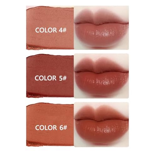 6 Colors In 1 Double Head Lipstick for Women, Silky Velvet Lipstick, No Fade No Stick Cup, Exquisite Appearance, Makeup Gift for Women