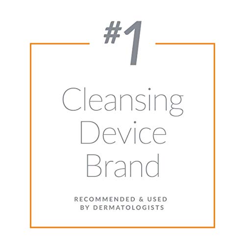 Clarisonic Deep Pore Facial Cleansing Brush Head Replacement for Mia 1, Mia 2, Mia Fit, Alpha Fit, Smart Profile Uplift and Alpha Fit X, 4 Count