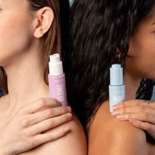 Blume Treat & Fade Acne Skin Care Set - 2-Step Acne Scar Treatment & Dark Spots Face Care - Meltdown Face Oil & Milky Fade Vitamin C Serum - Helps Brighten Complexion & Repair Barrier (2 Count)