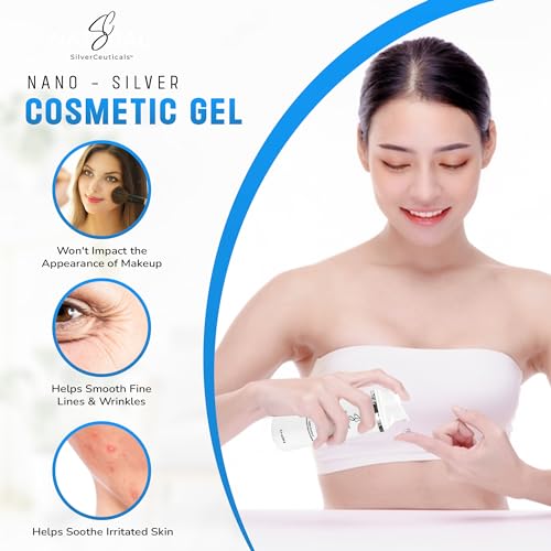 SilverCeuticals Cosmetic Gel with Nano Colloidal Silver 1.5oz