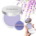 Matte Setting Powder with Puff - Oil Control Face Powder
