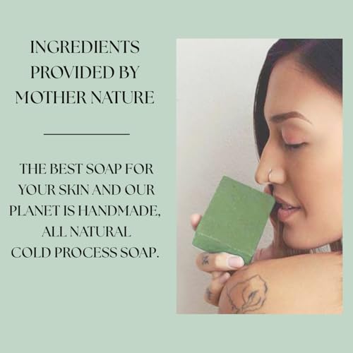 Aspen Kay Naturals Dead Sea Mud and Neem Soap - With Organic Shea Butter & Olive Oil. A Wonderful Neem Face Wash for all Skin Types. Handmade Soap - Made in USA. (2 pack)