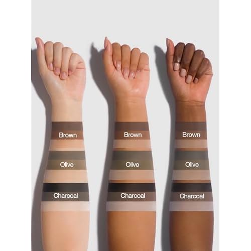 SHEGLAM Puff Brow Palette Eyebrow Powder Waterproof Long Lasting Eyebrow Filler Contour-Brown