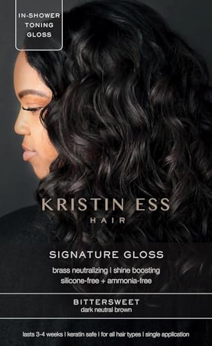 Kristin Ess Hair Gloss Bittersweet Dark Brunette - Semi Permanent Toner