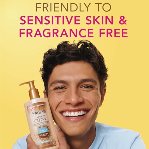 Jergens Natural Glow Hydra Gel Self Tanner, 8.3 Fl Oz