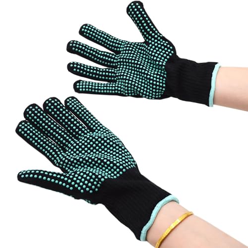 Heat-Resistant Gloves for Hair Styling & Flat Irons