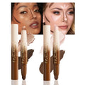 Dual-Ended Contour & Highlighter Stick Makeup – Waterproof, All Skin Tones