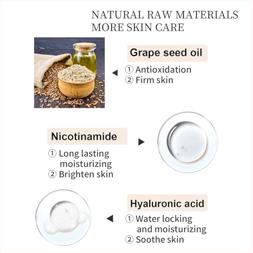 Luvie Glow Foundation Cushion, 2026 New Mushroom Head Air Cushion CC Cream, Air Cushions Foundation Moisturizing Concealer Brighten Long-Lasting for All Skin Types (Ivory)