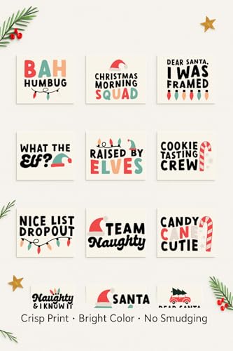 36 Christmas Temporary Tattoos for Adults – 18 Funny Designs