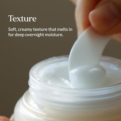 LU'PIUM Extreme Repair Night Cream ? Vegan Overnight Barrier Recovery & Firming Moisturizer with 5 Plant Phytomucin Complex, Triple Collagen & Ectoine, Inspired by Korean Skincare